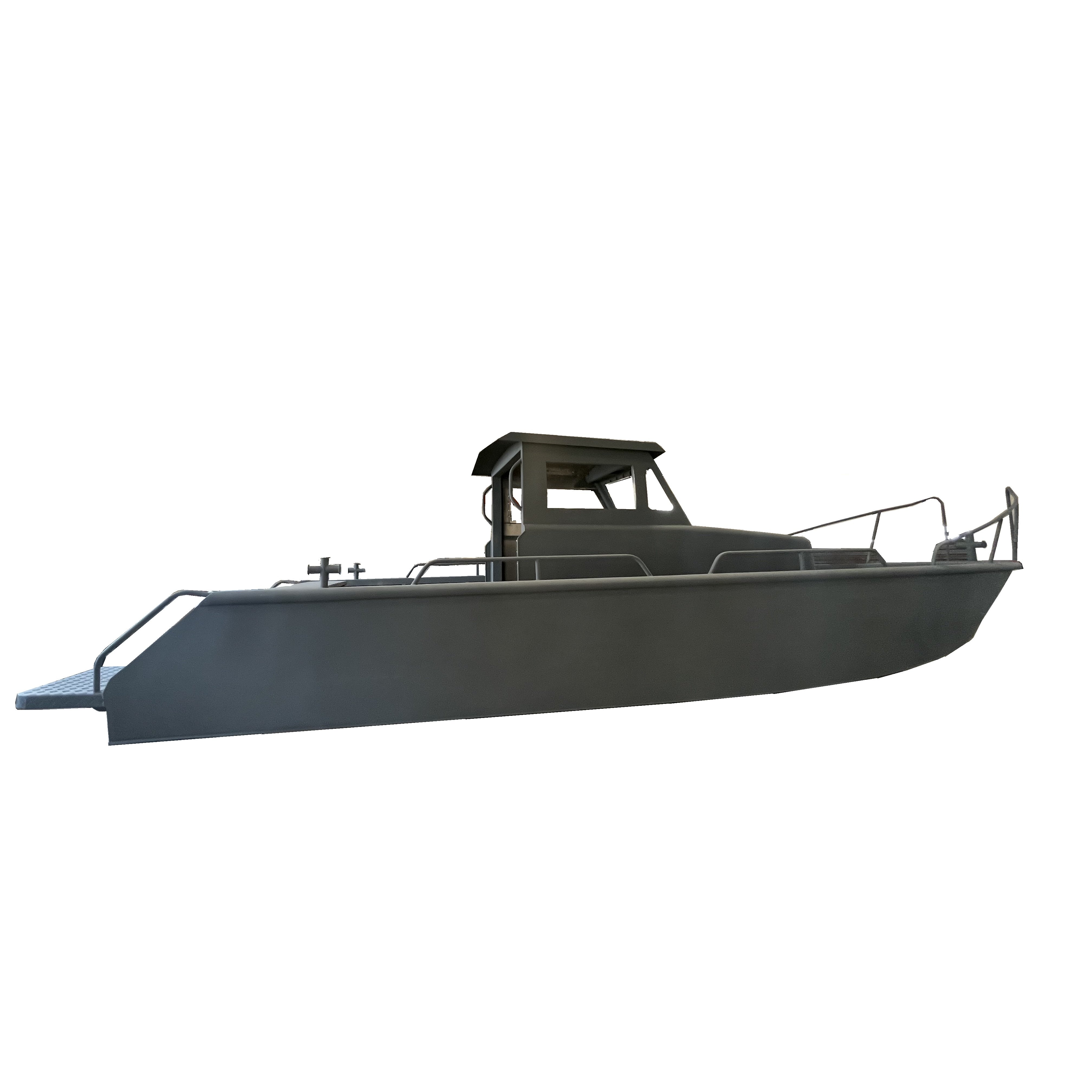 OEM Outboard Engine Aluminum Flat Pack Fishing Boat with Center Console Design for Cruising Yachts